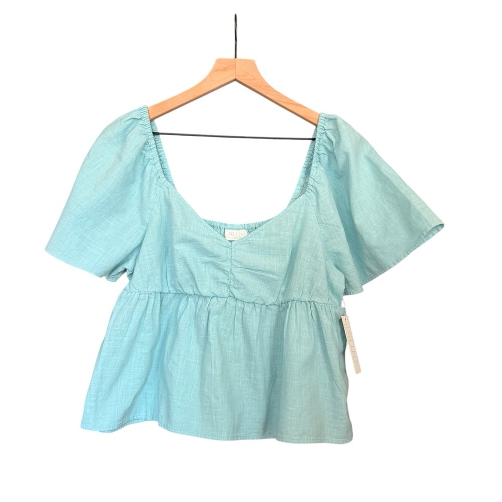NWT Abound Baby Blue Women's Top